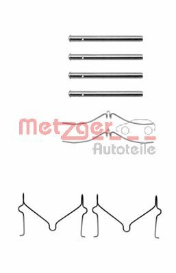 METZGER Tartozékkészlet, tárcsafékbetét 109-1126_METZ