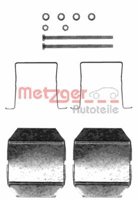 METZGER Tartozékkészlet, tárcsafékbetét 109-1237_METZ