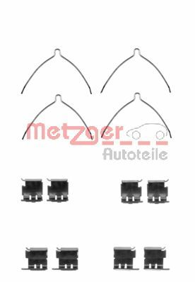 METZGER Tartozékkészlet, tárcsafékbetét 109-1289_METZ
