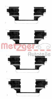 METZGER 109-1656_METZ Tartozékkészlet, tárcsafékbetét