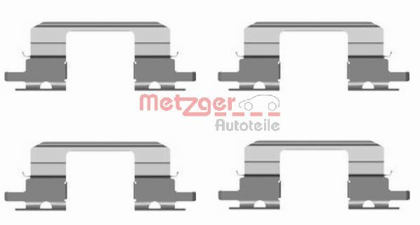 METZGER Tartozékkészlet, tárcsafékbetét 109-1672_METZ