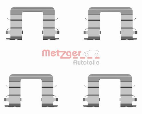 METZGER Tartozékkészlet, tárcsafékbetét 109-1696_METZ