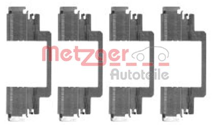 METZGER Tartozékkészlet, tárcsafékbetét 109-1774_METZ