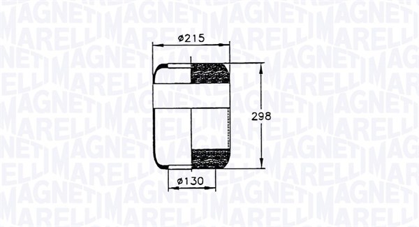 MAGNETI MARELLI Légrugó 201732CFG_MM