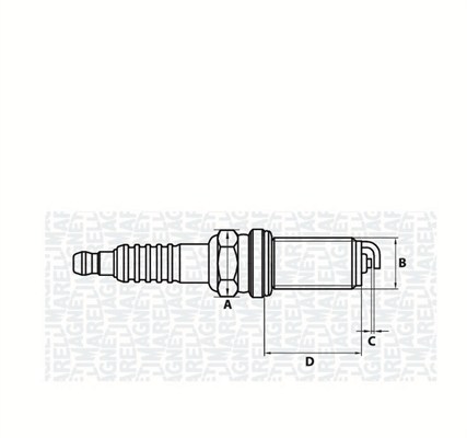 MAGNETI MARELLI Gyújtógyertya CT5KMMR11_MM