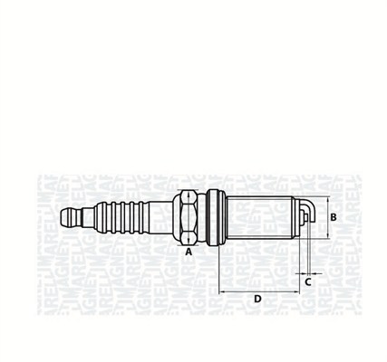 MAGNETI MARELLI Gyújtógyertya CT5KMR11_MM