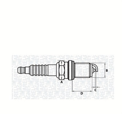 MAGNETI MARELLI Gyújtógyertya CT5KMR_MM