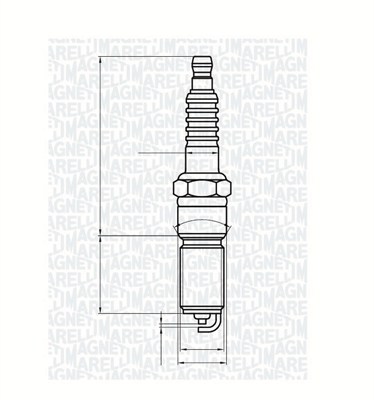 MAGNETI MARELLI Gyújtógyertya CT5QHMR_MM