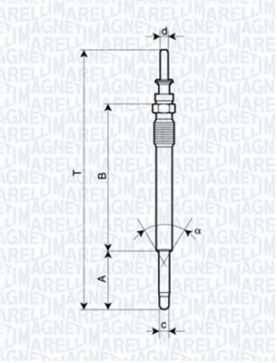 MAGNETI MARELLI Izzítógyertya UC28A_MM