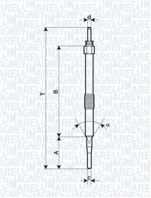 MAGNETI MARELLI Izzítógyertya UC32A_MM