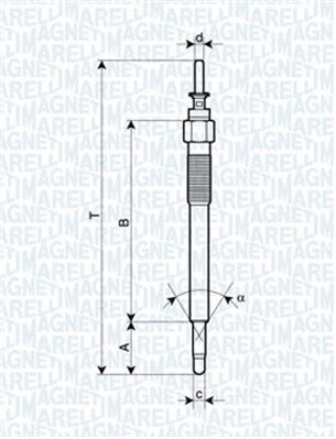 MAGNETI MARELLI Izzítógyertya UC58A_MM