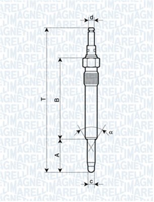 MAGNETI MARELLI Izzítógyertya UX16A_MM