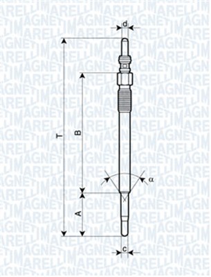 MAGNETI MARELLI Izzítógyertya UY5A_MM