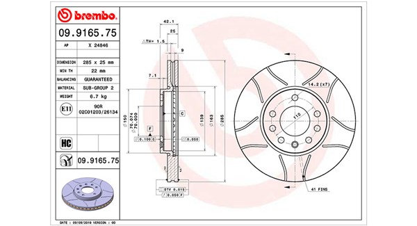 MAGNETI MARELLI Féktárcsa, mind DFM0083_MM