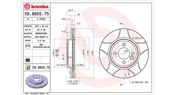 MAGNETI MARELLI Féktárcsa, mind DFM0174_MM