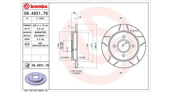 MAGNETI MARELLI Féktárcsa, mind DFM0246_MM