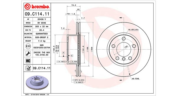 MAGNETI MARELLI Féktárcsa, mind DFV1518_MM