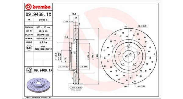 MAGNETI MARELLI Első féktárcsa DFX0264_MM