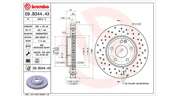 MAGNETI MARELLI Féktárcsa, mind DFX1132_MM