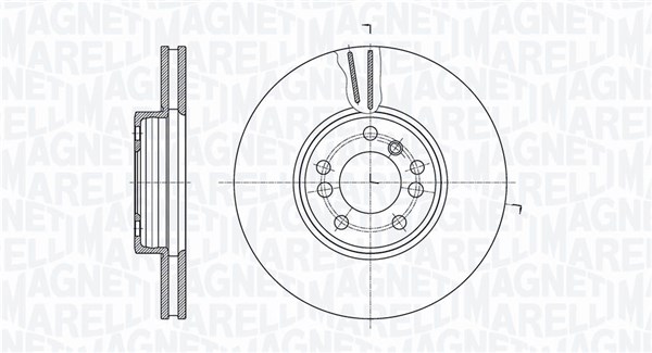 MAGNETI MARELLI Féktárcsa, mind MBD0414_MM