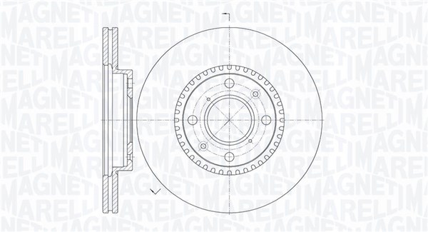 MAGNETI MARELLI Féktárcsa, mind MBD0516_MM