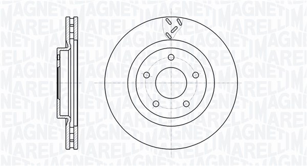 MAGNETI MARELLI Féktárcsa, mind MBD0562_MM