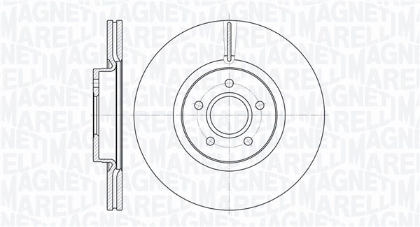 MAGNETI MARELLI Féktárcsa, mind MBD0570_MM