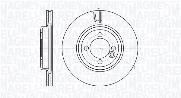 MAGNETI MARELLI Féktárcsa, mind MBD0578_MM