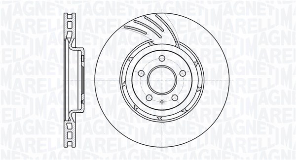 MAGNETI MARELLI Féktárcsa, mind MBD0598_MM