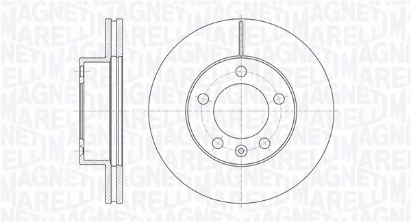 MAGNETI MARELLI Féktárcsa, mind MBD0622_MM