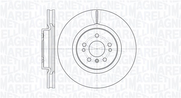 MAGNETI MARELLI Féktárcsa, mind MBD0628_MM