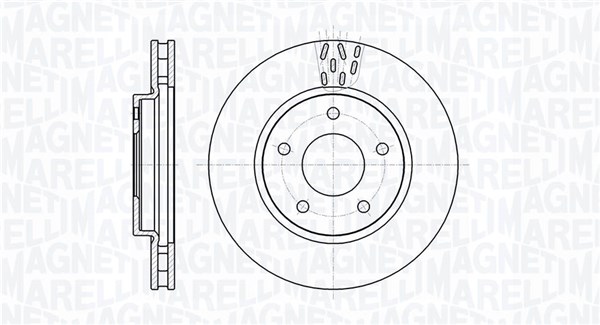 MAGNETI MARELLI Féktárcsa, mind MBD0640_MM