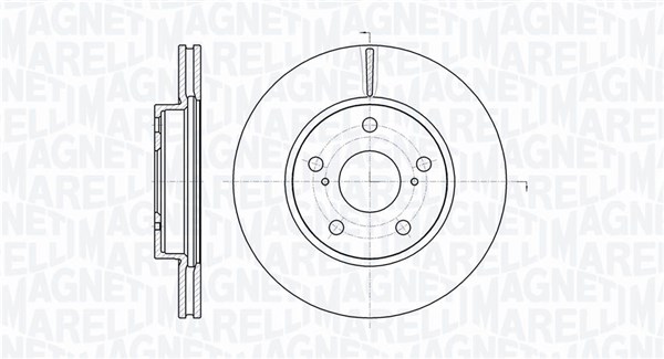 MAGNETI MARELLI Féktárcsa, mind MBD0644_MM