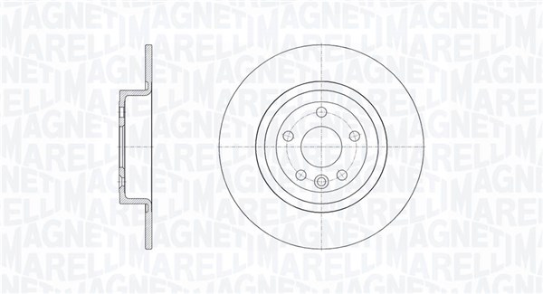 MAGNETI MARELLI Féktárcsa, mind MBD0659_MM