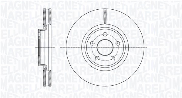 MAGNETI MARELLI Féktárcsa, mind MBD0668_MM