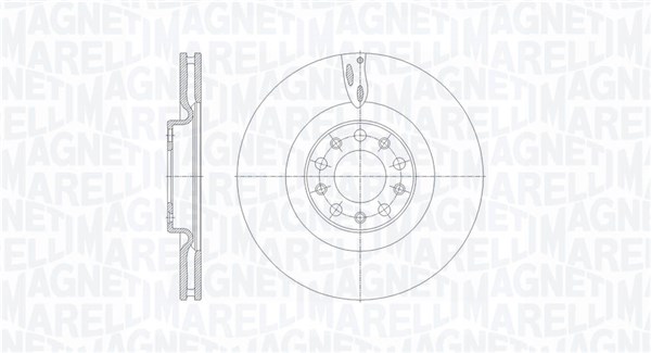 MAGNETI MARELLI Féktárcsa, mind MBD0674_MM