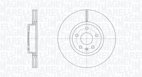 MAGNETI MARELLI Féktárcsa, mind MBD0679_MM