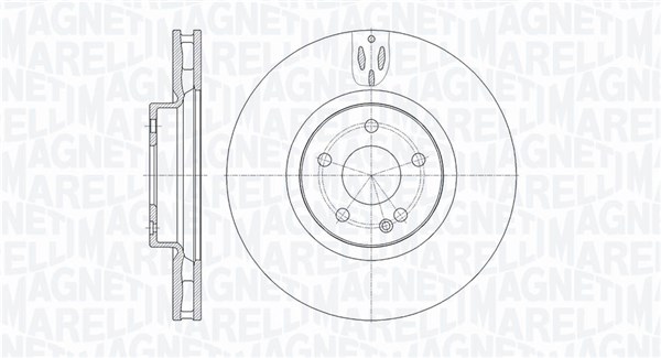 MAGNETI MARELLI Féktárcsa, mind MBD0688_MM