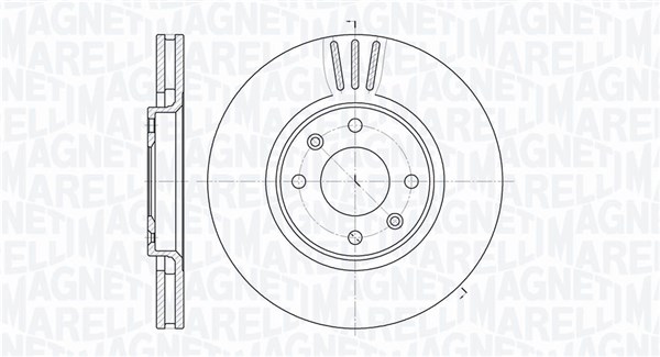 MAGNETI MARELLI Féktárcsa, mind MBD0696_MM