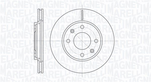 MAGNETI MARELLI Féktárcsa, mind MBD0699_MM