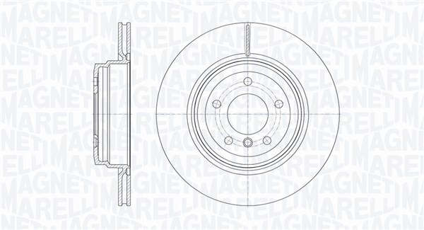 MAGNETI MARELLI Féktárcsa, mind MBD0736_MM