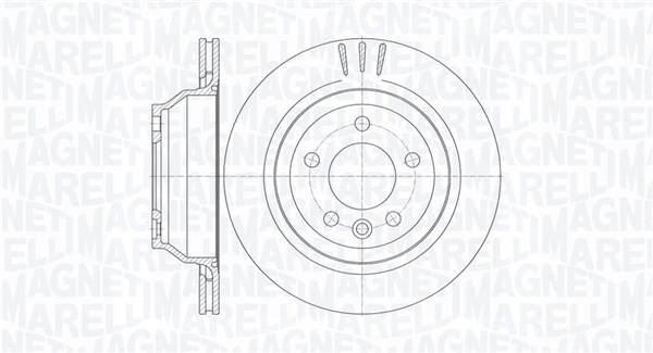 MAGNETI MARELLI Féktárcsa, mind MBD0739_MM