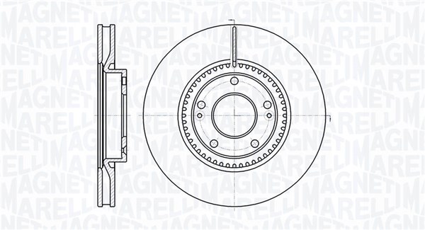 MAGNETI MARELLI Féktárcsa, mind MBD0753_MM