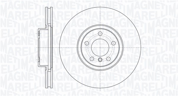 MAGNETI MARELLI Féktárcsa, mind MBD0761_MM