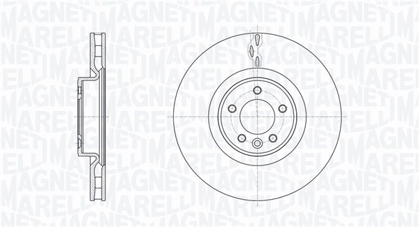 MAGNETI MARELLI Féktárcsa, mind MBD0762_MM