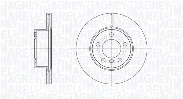 MAGNETI MARELLI Féktárcsa, mind MBD0782_MM