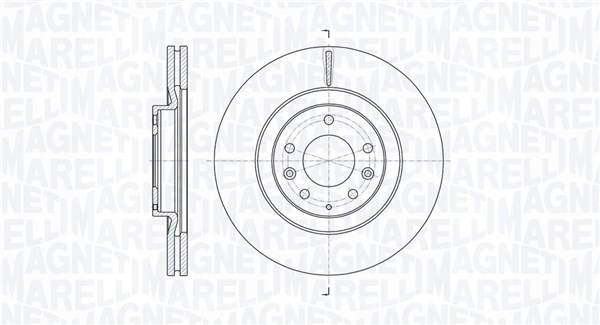 MAGNETI MARELLI Féktárcsa, mind MBD0783_MM