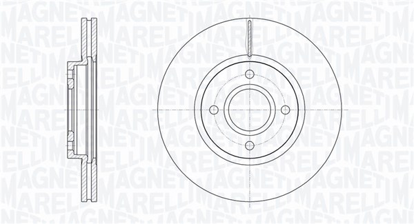 MAGNETI MARELLI Féktárcsa, mind MBD0785_MM