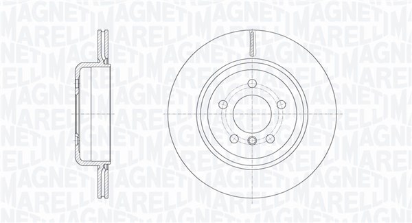 MAGNETI MARELLI Féktárcsa, mind MBD0792_MM