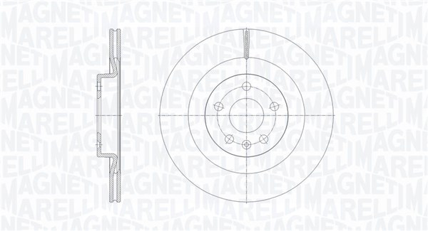 MAGNETI MARELLI Féktárcsa, mind MBD0808_MM